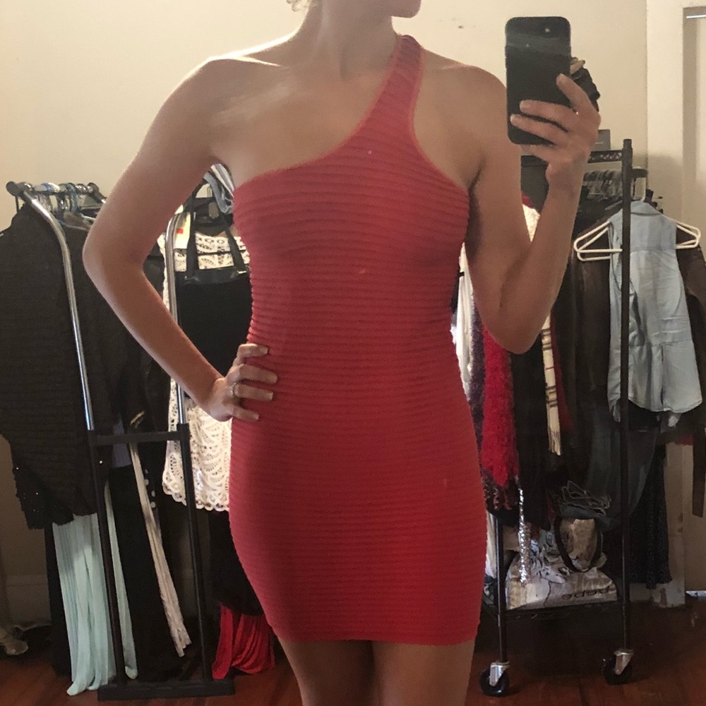 BCBGeneration One Shoulder Dress